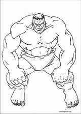 Hulk coloring page (090)