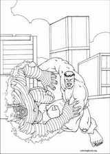 Hulk coloring page (096)