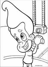 Jimmy Neutron coloring page (011)