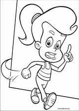 Jimmy Neutron coloring page (018)