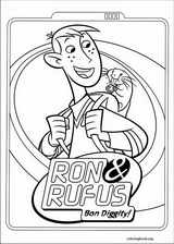 Kim Possible coloring page (013)