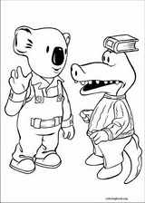 Koala Brothers coloring page (046)