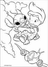 Lilo & Stitch coloring page (011)