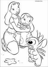 Lilo & Stitch coloring page (013)