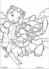 Lilo & Stitch coloring page (023)