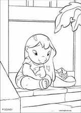 Lilo & Stitch coloring page (027)