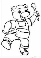 Little Brown Bear coloring page (002)