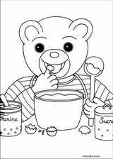 Little Brown Bear coloring page (005)