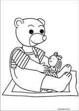 Little Brown Bear coloring page (019)