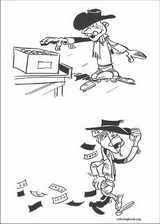 Lucky Luke coloring page (011)