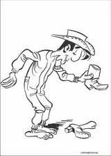 Lucky Luke coloring page (013)