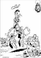 Lucky Luke coloring page (059)