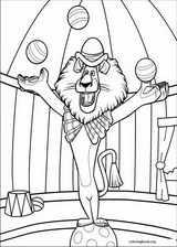 Madagascar 3 coloring page (006)