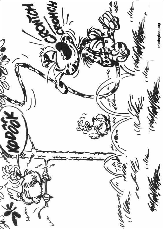 Marsupilami coloring page (002)