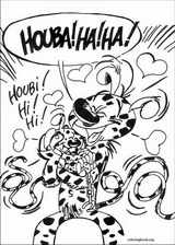 Marsupilami coloring page (003)