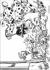 Marsupilami coloring page (006)