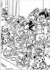 Marsupilami coloring page (007)