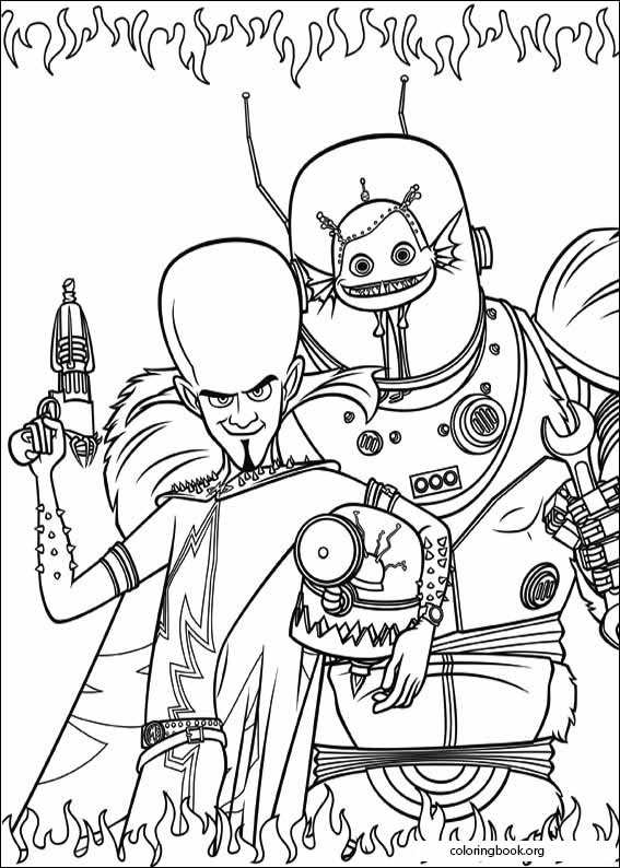 Megamind coloring page (002)