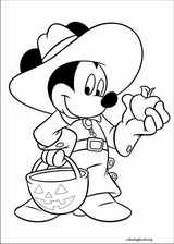 Mickey Mouse coloring page (011)