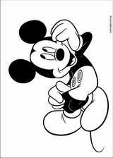 Mickey Mouse coloring page (013)