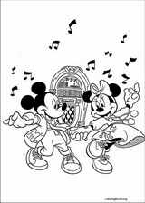 Mickey Mouse coloring page (038)