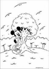 Mickey Mouse coloring page (040)
