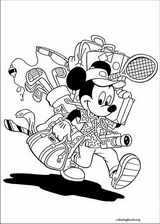 Mickey Mouse coloring page (041)