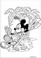 Mickey Mouse coloring page (055)