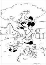 Mickey Mouse coloring page (062)