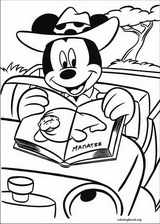 Mickey Mouse coloring page (076)