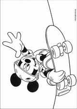 Mickey Mouse coloring page (118)