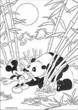 Mickey Mouse coloring page (125)