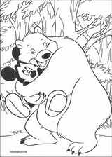 Mickey Mouse coloring page (129)