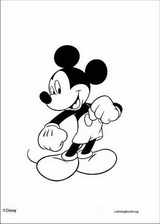 Mickey Mouse coloring page (131)