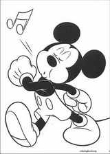 Mickey Mouse coloring page (136)
