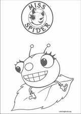 Miss Spider coloring page (014)