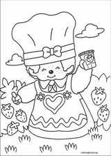 Monchhichi coloring page (004)