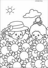 Monchhichi coloring page (005)