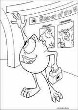 Monsters, Inc. coloring page (001)