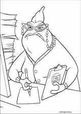 Monsters, Inc. coloring page (003)