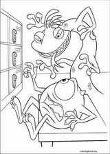 Monsters, Inc. coloring page (004)