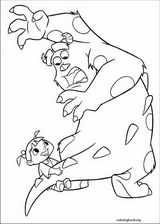 Monsters, Inc. coloring page (009)