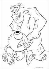 Monsters, Inc. coloring page (010)