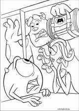 Monsters, Inc. coloring page (011)