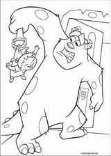 Monsters, Inc. coloring page (012)