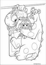 Monsters, Inc. coloring page (024)