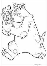 Monsters, Inc. coloring page (025)