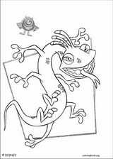 Monsters, Inc. coloring page (035)