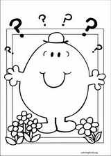 Mr. Men coloring page (046)