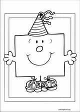 Mr. Men coloring page (056)